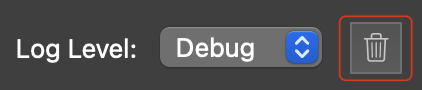 Clear existing logs